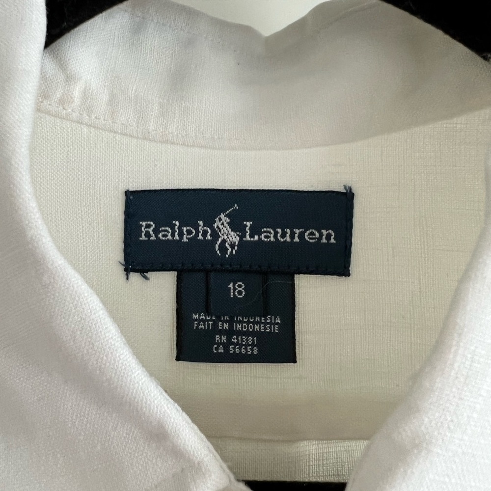 Mens 100% Linen Button Down Shirt - Picture 5 of 6